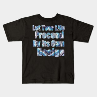 Grateful Dead Cassidy Song lyric with tie dye text Kids T-Shirt